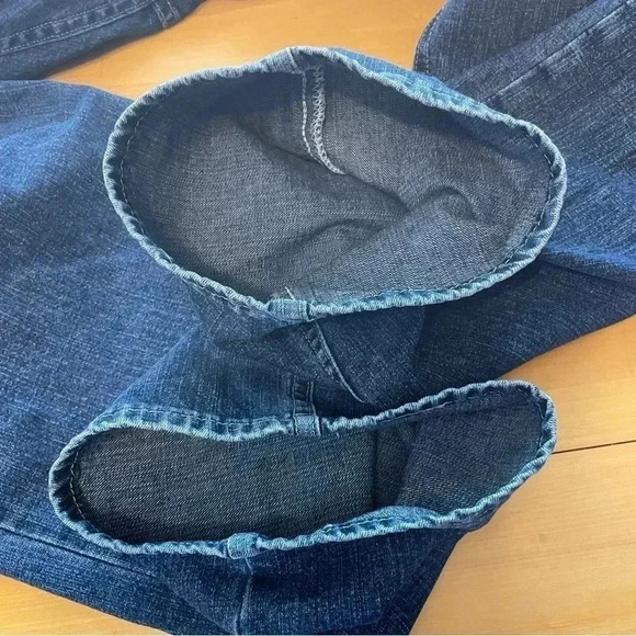 Lee Mens Blue Dungarees Jeans 42x32 Loose Fit - Picture 8 of 11